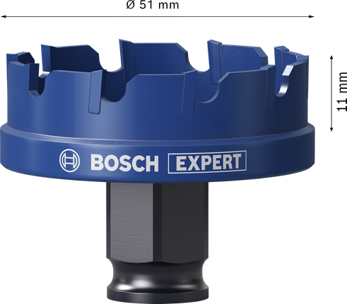 Bosch EXPERT 鈑金動力更換加孔鋸 51 毫米。.